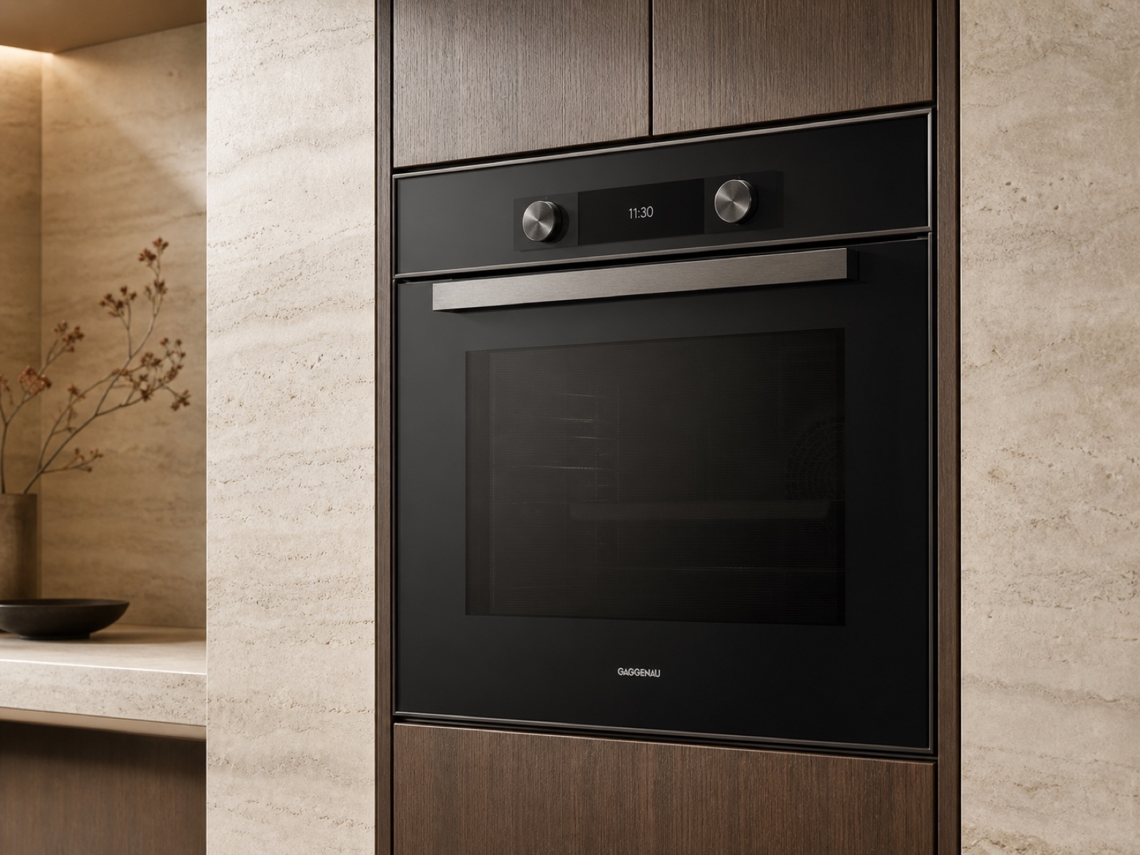 horno Gaggenau en una cocina contemporánea